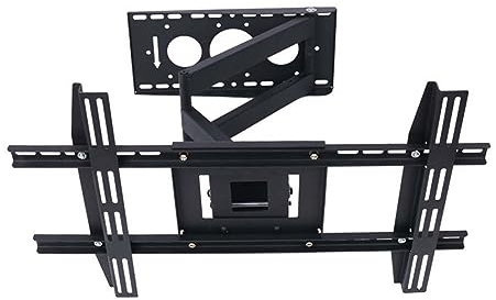 Supporto Tv Parete Braccio Tv Staffa Tv 55 Pollici Montaggio A Parete Telescopico Da 32-65 Pollici Può Essere Ruotato Di 90° Rispetto Alla Parete E Può Essere Ruotato (black)