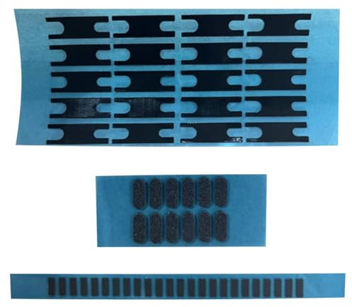 Avejjbaey Stabilizzatore meccanico per tastiera, adesivi per guarnizioni albero satellitare, adesivi per tasti di grandi dimensioni,
