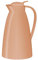 alfi ECO 1,0l, apricot, Isolierkanne mit hygienischem Hartglaseinsatz aus Kunststoff, Drehverschluss mit bequemer Drucktaste, Ausgießen mit einer Hand, ideal als Kaffeekanne, Teekanne, BPA-frei