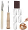 XURJUMI 2 Pcs Lame Pain Boulanger, Lame Boulanger Lame à Pain avec 5 Lames Boulanger Scarificateur pour Pain Incisette Pain Rasoir à Pain Cutter Boulangerie pour Grigner Scarifier Pâte