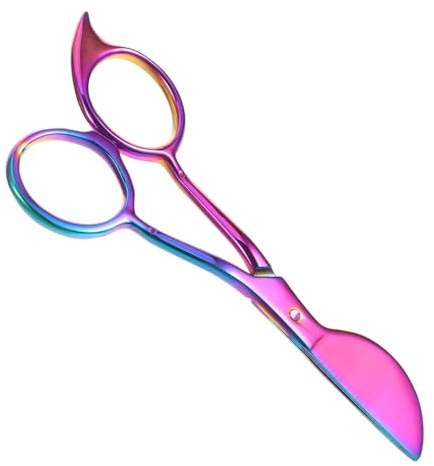 OSALADI Tijeras de Tela Inoxidable para Alfombras y Tufting Herramienta de Resistente para Industrial y Doméstico Ergonomía y Durabilidad