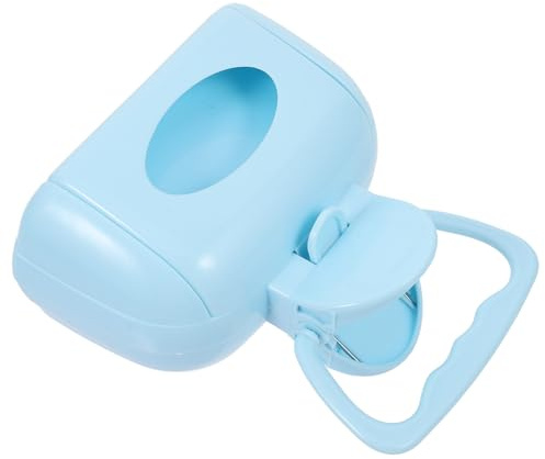 Abaodam Ramasse-crottes Portable pour Chien et Chat en Abs Solide, Pelle Compacte Bleu, Nettoyeur de Déjections Canines pour Extérieur, Accessoire Pratique et Hygiénique pour Animaux