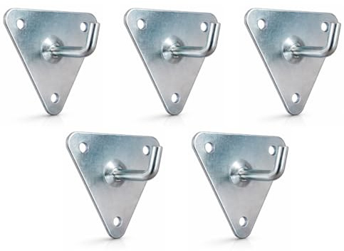 FERPASA CO₂-Feuerlöscherhalter/Aufhänger – Packung mit 5 Stück – Metallhalterung für CO2-Feuerlöscher, Wandmontage, ideal für Zuhause und Büro (Tasche, 5 Stück)