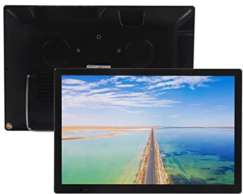 Dpofirs Tragbarer Digitaler 15,4-Zoll-ATSC-VHF-UHF-TFT-HD-Bildschirm, LED-Fernseher, Handheld-Fernseher, TV für Auto, Wohnwagen, Camping, Outdoor-Küche, mit AV-Eingang, HDMI,
