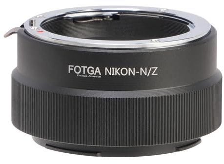 Hersmay NIK0N-NZ Bague adaptateur d'objectif pour Nik0n G (F AI AIS D AFS) compatible avec Nik0n Z5 Z6 Z6II Z7 Z7II Z8 Z9 Z30 Z50 ZF ZFC Appareil photo sans miroir