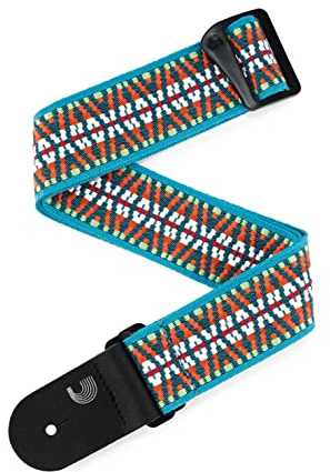 D'Addario Unisex Hootenanny Woven Sunrise Hootenanny Woven Guitar Strap