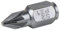 KS Tools 1/4 Mini-Bit für Pozidriv-Schrauben PZ 2, 18 mm, klar
