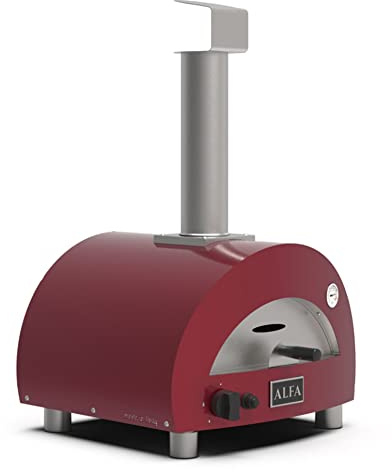 Alfa Forni Linea Moderno Forno Pizza Portatile Rosso
