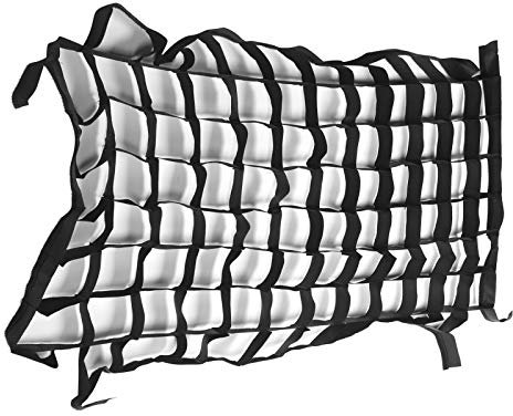 Photography Honeycomb Grid, 50x70cm/20x28in Foldable Softbox Cellular Grid Mesh for Photography Shooting Studio Accessories, for 4‑corner Soft Light Box