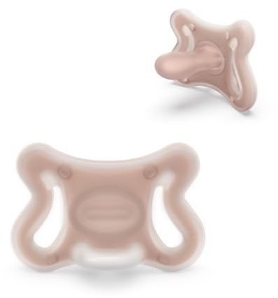 Suavinex, Ciuccio neonato Zero Zero tettarella simmetrica SX Pro neonati da -2 a 2 mesi, Mini ciuccio per neonati prematuri, ipoallergenico, pelli sensibili, silicone delicato sulla pelle, Medium