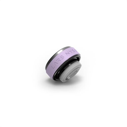 LARS NYSØM Couvercle de remplacement pour gourde REN - Couvercle de remplacement avec anneau en silicone compatible avec 350ml, 500ml, 750ml, 1000ml, 1500ml (Lavender Purple) (Lavender Purple, 1ml)
