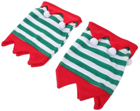 Mipcase 2 Protectores para Patas De Caballo Polainas Vendajes Navideños para Patas De Caballo Vendajes Acolchados para De Funda Protectora para De