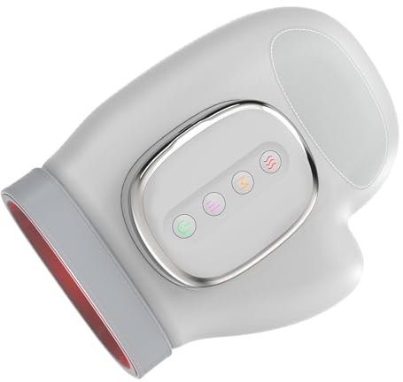 Massaggiatore per Mani con Calore e Compressione - Massaggiatore Elettrico per Mani con 5 Intensità e 3 Modalità | Macchina Per Massaggi Ricaricabile Con Timer Automatico Per Natale Vacanze Compleanno