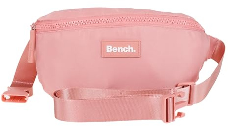 Hüfttasche Bauchtasche Bench Hip Bag Crossbag Urban Wimmerl Gürteltasche Crossover Tasche klein Outdoor Unisex Nova Gürteltasche 64217 Auswahl + Schlüsselmäppchen (Blush Pink (Altrosa) 5700)