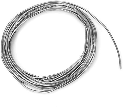 Copper-Aluminum Welding Wire, Cored Wire Low-Temperature Copper-Aluminum Welding Rod Filler Metal Conductive Wire Welding Materials for Electrical Welding(1M)