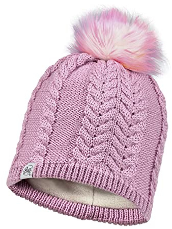 Buff Nina - Gorro de Punto y Polar para Mujer, Color Lila