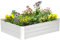 Outsunny Hochbeet aus Stahl, Pflanzbeet Frühbeet Gartenbeet Blumenkasten stapelbar, Pflanzkasten Gemüsebeet 120x90x30cm für Garten Balkon, Pflanzkübel für Blumen, Pflanzen, Gemüse
