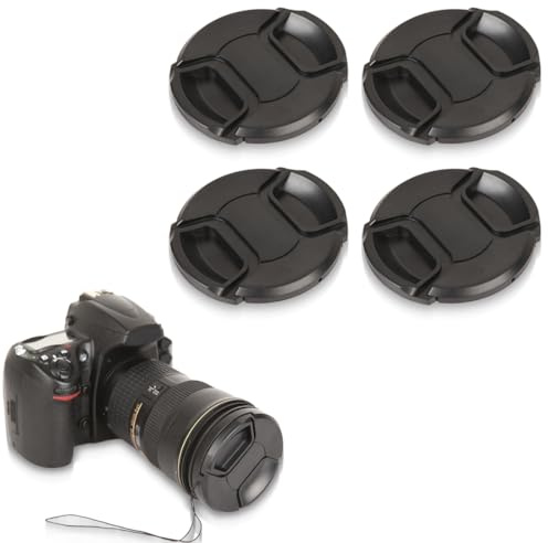 JEYORZY Copriobiettivo Universale Compatibile per Fotocamere con Obiettivo di 55mm
