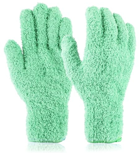Wanmu Microfiber Dusting Glofe Leaf Cleaning Glofe Mitten for Indoor Plant