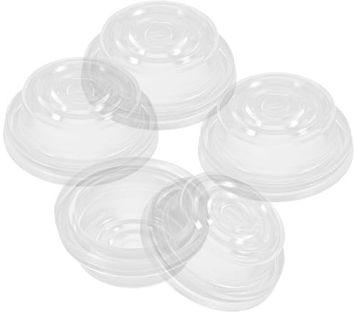HOMOBABE 4 Pezzi Accessori in Silicone per Tiralatte Elettrico e Manuale, Sicuri e Facili da Usare, per Centri di Cura e Uso Domestico