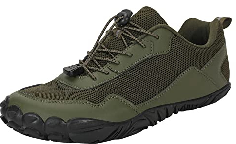 Zapatillas de senderismo para hombre, transpirables, material exterior para primavera, verano, zapatillas de deporte para exteriores, zapatos descalzos, resistentes al agua, zapatillas de deporte