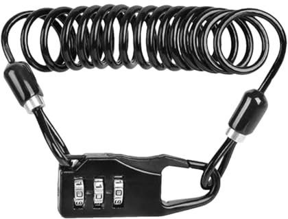 Lucchetto Per Bicicletta, Lucchetto A Catena Per Scooter Lucchetto Con Password Per Scooter Elettrico Lucchetto Per Filo Per Bici Lucchetto Per Casco Di Sicurezza Per Bicicletta Regolabile