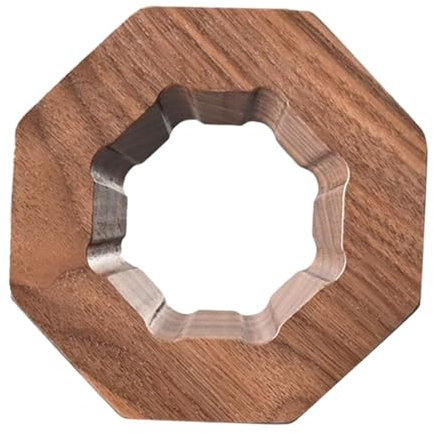 perfk Bandeja de madera de para goteros de café, soporte para tazas con filtro de origami, soporte para filtros de café para hoteles, hogares y