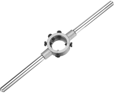 Kvartsman 30 mm x 11 mm gängade skärblad handtag för metrisk M10-M11/30 mm ytterdiameter rund gängskärkäkar justerbart handtag handverktyg för gängreparation
