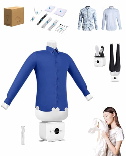 Automatic Ironing Machine - 2026 Upgraded 2-in-1 Touched Hands-Free Automatic Steam Ironm, 8 Minutes Quick Ironed Dry, Steamer 360° Without Blind Spots Drying for Shirts, Pants & Shoes(Basic)