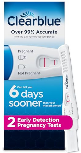 Clearblue Early Detection Pregnancy Test, 2 Count