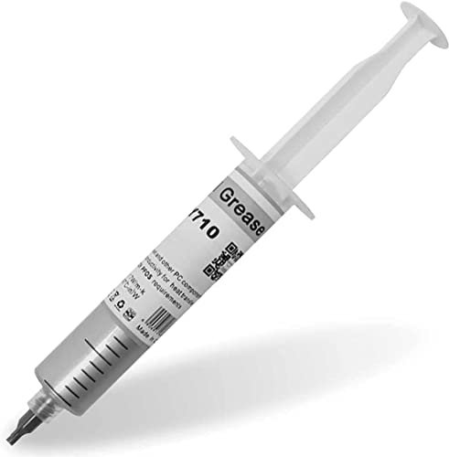 Glinrui Pasta Termica HY710 (20g) Argento > 3.17W/m-K - Premium Performance Pasta Termica per dispositivi elettrici Tutti i processori CPU, Lunga durabilità, Applicazione sicura, Non conductrice