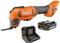Pacroban 18V Cordless Oscillating Multi-Tool with 2.0 Ah Battery and Charger