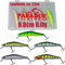 Paradox Fishing Wobbler Set I 5 Stück 8,0g 8,8cm mit Box I Hecht Köder Zander Köder Barsch Köder