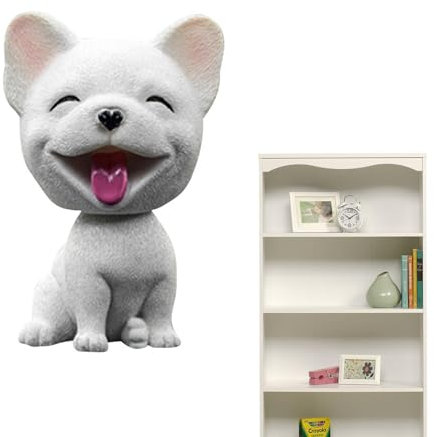Wackeldackel Fürs Auto - Wackelfigur Wackelkopf Hund Dashboard Dekoration - Lustige Geschenkidee für Zuhause und Unterwegs