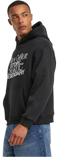 Mister Tee Make It Legendary Fluffy Hoody Black, L