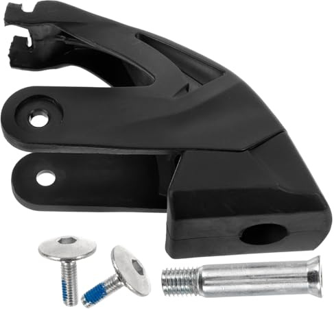 YARNOW Inline Roller Skate Brake Pad Replacement Set Black Rubber Stopper Block for Skates Parts Braking Accessories Universal Fit with Screws for Skating Speed Control Kit