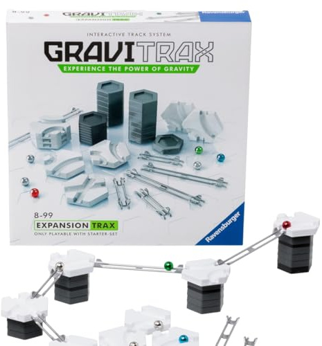 Ravensburger - GraviTrax - Set d'extension Trax/Rails - 27601 - Jeu de Construction STEM - Circuits de Billes créatifs - 44 pièces - Enfants de 8 Ans et Plus - Version française