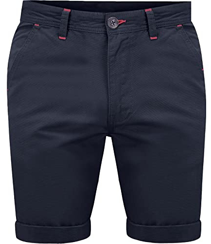 westAce 2k18May New Mens Slim Fit Stretch Cotton Chino Shorts Summer Casual Smart [Navy,40]