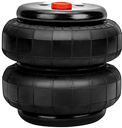 maXpeedingrods Universal Air Bag Suspension Single 1/2npt Port Standard 2500lb Air Shock Suspension Spring