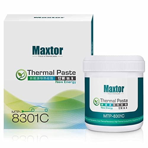 Maxtor MTP-8301C 300g High Performance Thermal Paste, Heatsink Paste, Thermal Conductive Grease for CPU GPU Cooler LED IC PS4 Xbox Chipset antminer