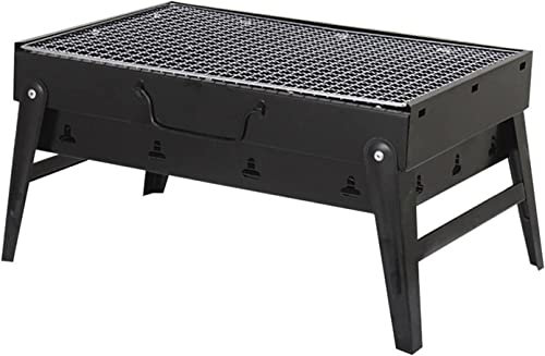 Grill a Gas Piccolo Barbecue Griglia per Barbecue Pieghevole Portatile Carbone di Legna Bruciatore per Picnic da Campeggio all'aperto Forno per Barbecue da Campeggio Pieghevole a Carbone