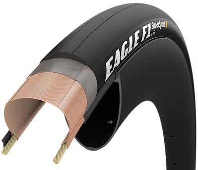 Goodyear Unisex-Adult Schwarz, Eagle F1 Supersport R Falt-Rennradreifen (700 x 28 C), Version, Größe: 28-622