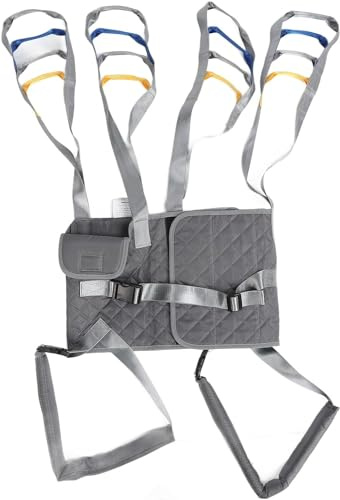 DaoGeSir Arnés De Elevación para Inodoro, Paciente Honda Levantador Grúa Cuerpo Completo Elevación Paciente Cabestrillo Ayuda para Caminar De Pie Eslingas Entrenador Marcha De Rehabilitación