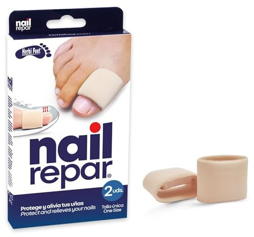 Protector de Uña Primer Dedo del Pie. Protector Anti Rozaduras Uñas Encarnadas. Dedil Elástico Reparador de Uñas. Nail Repair. Para Uña Encarnada