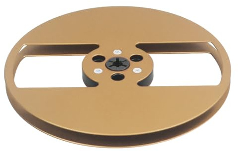 XAGMODSHN 1/4 7inch Empty Reel for Reel to Reel Tape Recorders for Open Reel Sound Deck, Aluminum Alloy Reel