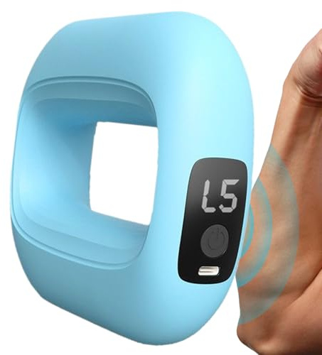 Bohany Herramienta de masaje de fascia, dispositivo de masaje de celulitis, anillo de vibración con cinturón para relajar los músculos, moldear el abdomen, casa, gimnasio, hombres, mujeres, viajes