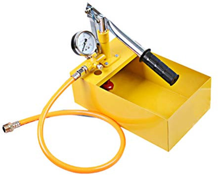 iplusmile 25kg Testeur de Pression Eau Hydraulique Pompe Essai Manuelle Outil de Test pour Vanne et Dispositif