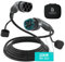 BENY Typ 2 Ladekabel 22kW 32A, Verlängerungskabel 5m, für EV & PHEV, E-Auto Ladekabel mit Tragetasche, 3-Phasig, IP54, IEC 62196-2