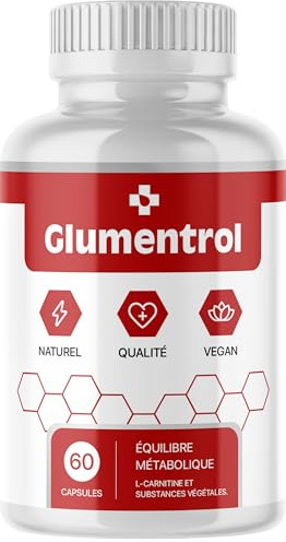 Glumentrol Gélules - Ingrédients Naturels pour Hommes et Femmes - 60 Capsules pour 1 Mois