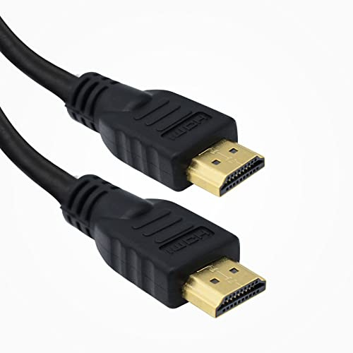 Cavo HDMI a HDMI da 5 M, connettori dorati – per uso con Raspberry Pi, Sky HD, HDTV, Blu-Ray, PS3, XBox, Philips HMP2000, Apple TV, Plasma LCD LED HD TV, Virgin box etc,